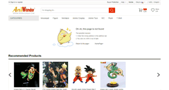 Desktop Screenshot of animewonder.com